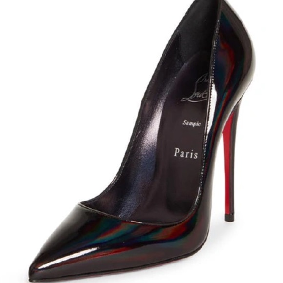 Christian Louboutin So Kate 120 Patent Leather Pump